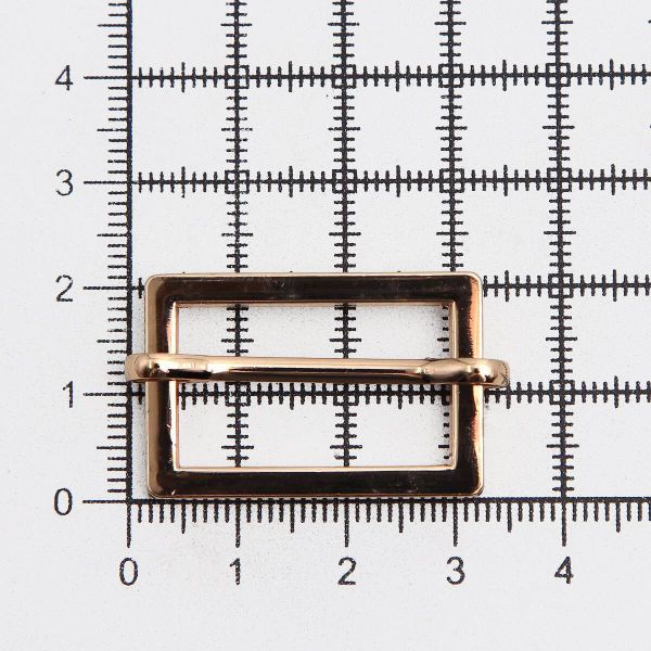 Рамка регулировочная металл литая с подвижной планкой 25 мм /31х21 мм, ⌀3 мм/, золото цв.02, 4 шт