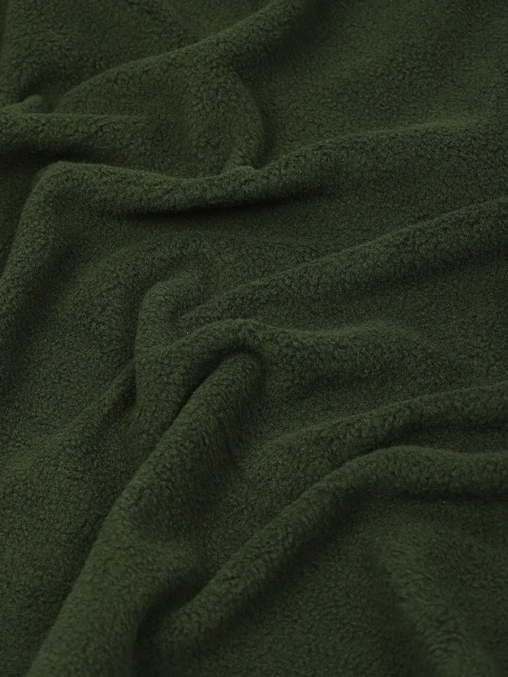 Флис 2-сторонний 240 г/м², 150 см / 10 метров, N-TBY-0240-S078, цв.S078 олива