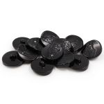 Пуговицы на ножке (3.00-521-28А) (черный), 20 шт