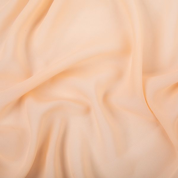 Ткань блузочная Poly Chiffon 84 г/м², 150х147 см, 03 св.персиковый, Gamma PC-02