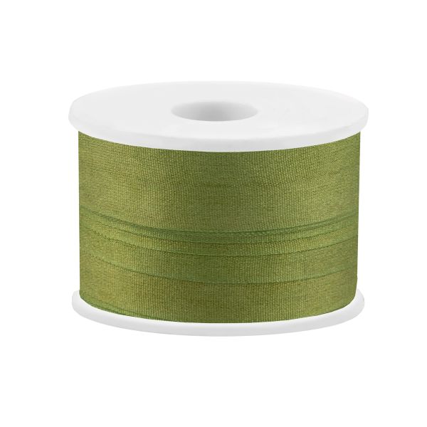 Лента (тесьма) шелковая 13.0 мм / 45.5±0.5 метров, №212 св. зеленый, Gamma SR-13