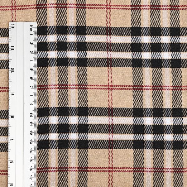 Фланель рубашечная 150 г/м², 150 см / 25 метров, TBY.Fl.T382.9, цв.09 бежевый