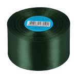 Лента атласная 1-сторонняя 50.0 мм / 33±2 метра, 036 т-изумрудный, Gamma