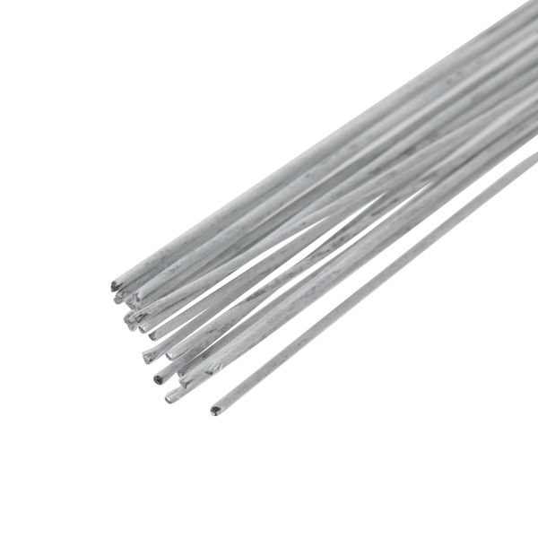 Проволока флористическая в оплетке ⌀0.95 мм, 100 шт (5х20 шт), 40 см, 02 белый, Blumentag FIW-0.95