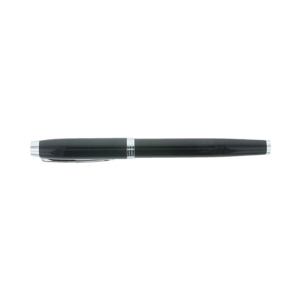 Ручка перьевая Parker IM Black CT, черный глянцевый лак, хромированные детали 1931644