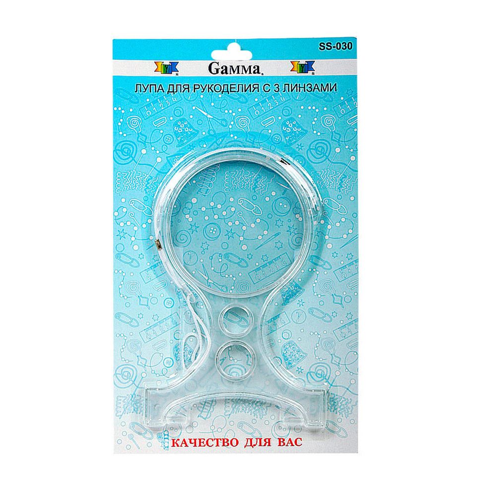 Лупа SS-030 в блистере, /УЦЕНКА/, Gamma SS-030