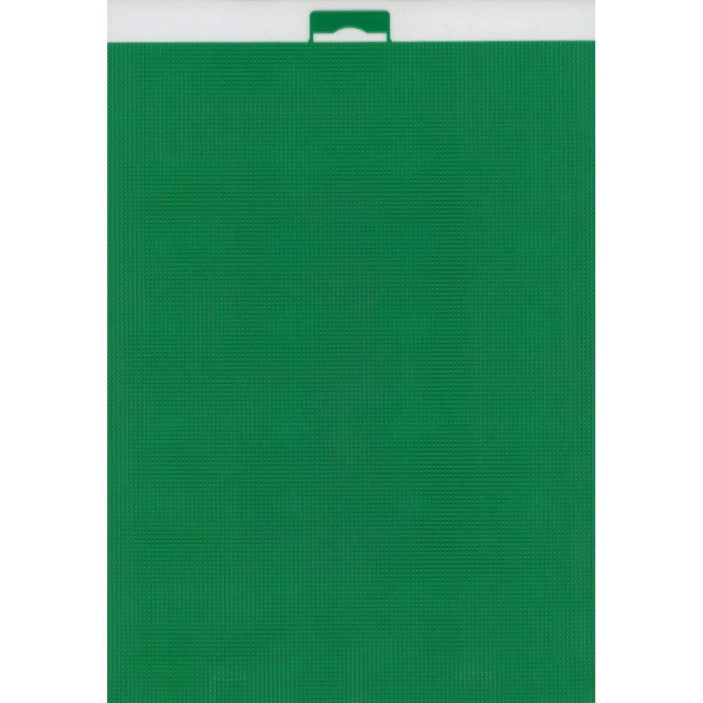 Канва пластиковая (зеленая) 21х28 см, К-054