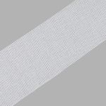 Лента джутовая декоративная 60.0 мм / 15 метров, белый, 3AR3224