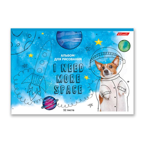 Альбом для рисования, выборочный лак, 100 г/м², A4 29х20.5 см, 32 л. на скобе, 5 шт, 000214 Всё вокруг меня, Светоч 32АЛСК4_4_3_9