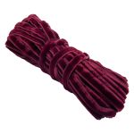 Лента бархатная (тесьма) 9-11.0 мм / 10±0.5 метров, вишневый, Blitz С3574Г17