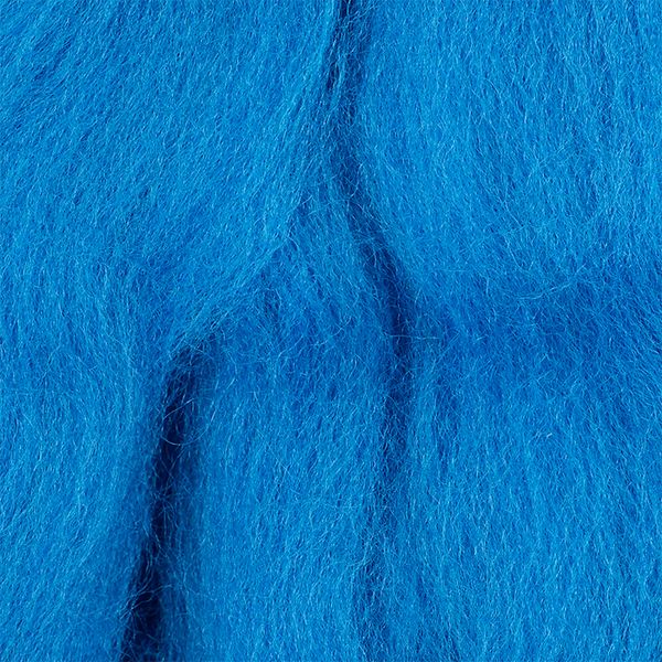 Шерсть для валяния Пехорка Гребенная лента тонкая 1х50 г (до 23 мкр), 045 темная бирюза