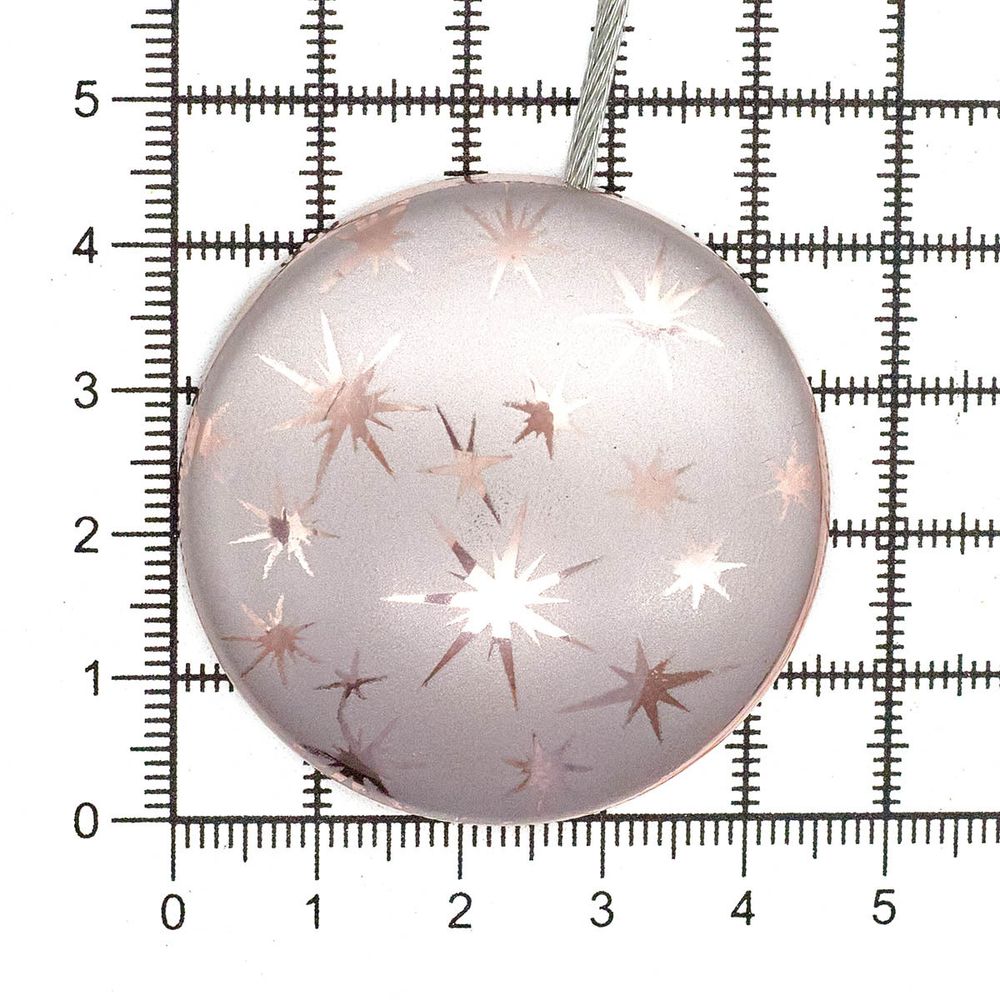 Клипсы для штор магнитные с тросом, 30см ⌀45, 5Р