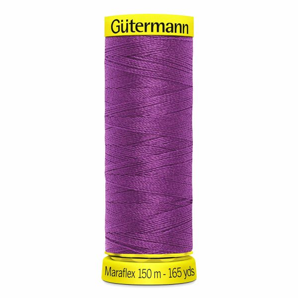 Нитки для трикотажа Gutermann Maraflex, 150м, 321 малабарская слива, 5 катушек