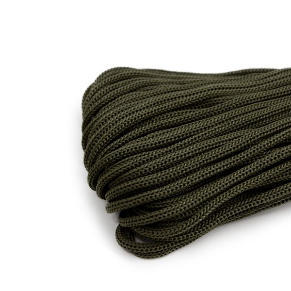 Шнур полипропилен круглый вязаный ⌀5.0 мм / 100 метров, 5-05 хаки