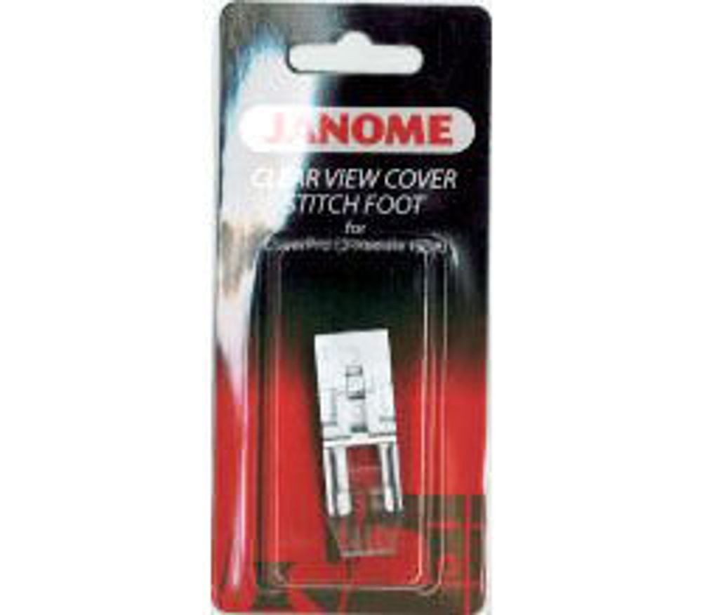 Лапка для распошивальной машины CP1000CPX, CP900CPX, CP2000CPX для подшивки, для 2-х игл (прозрачная), 1 шт, 795821103