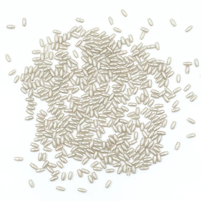 Бусины пластик (жемчуг) 3х6 мм, 15 г, Astra&Craft, натуральный