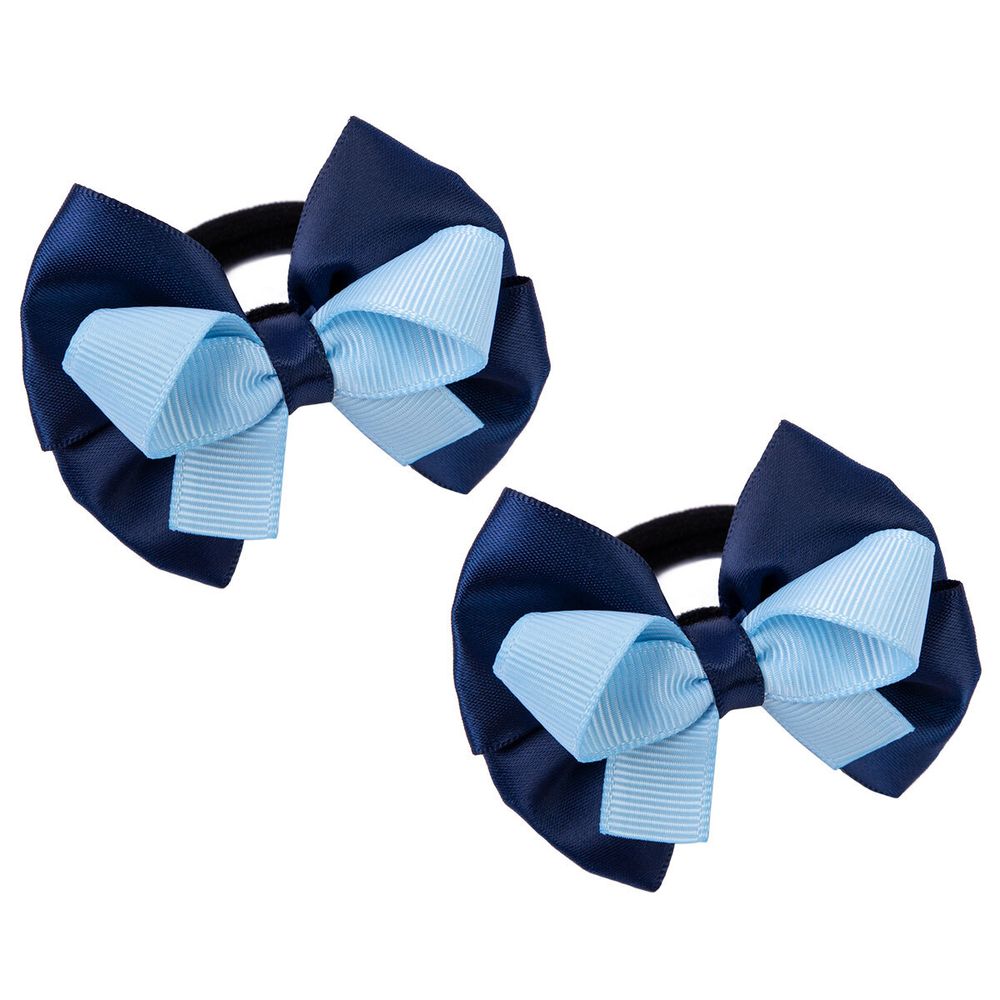 Набор резинок для волос, 10 шт, №01 синий/голубой, Cherry Mary DR07001