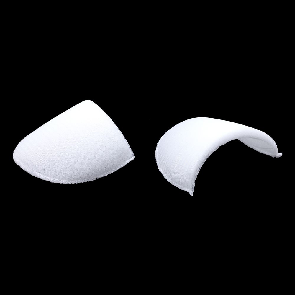 Плечевые накладки (подплечники) втачные 100х145х8 мм, белый, 50 пар