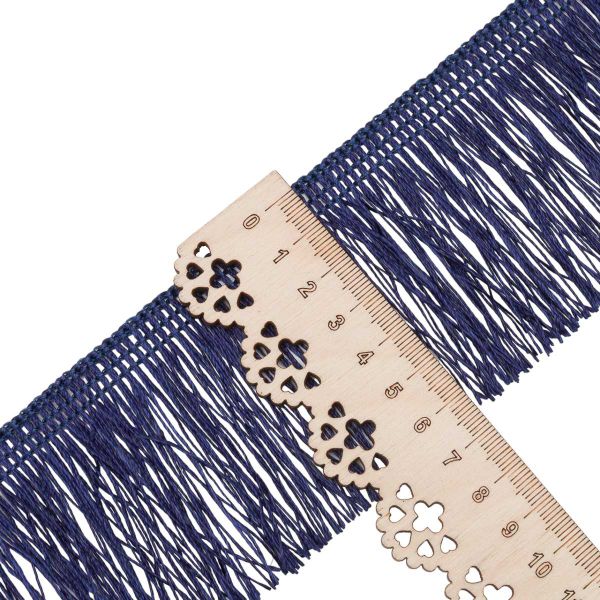 Бахрома отделочная 63.0 мм / 25 метров, 919 темно-синий, 0390-0310