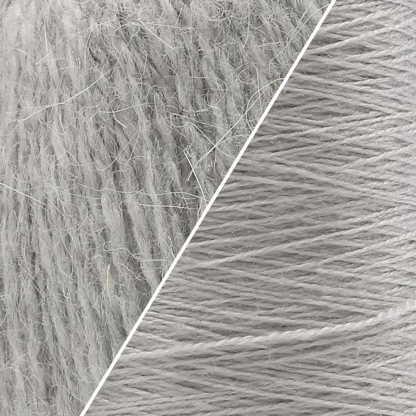 Пряжа Astra Premium (Астра Премиум) Пух норки / уп.1 мот. по 50 г, 290 м, 02 жемчужный