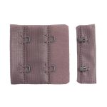 Застежки для бюстгальтера текстильные 2х2, 44 мм, 1645 шиншилла, 1842, 25 шт, Arta