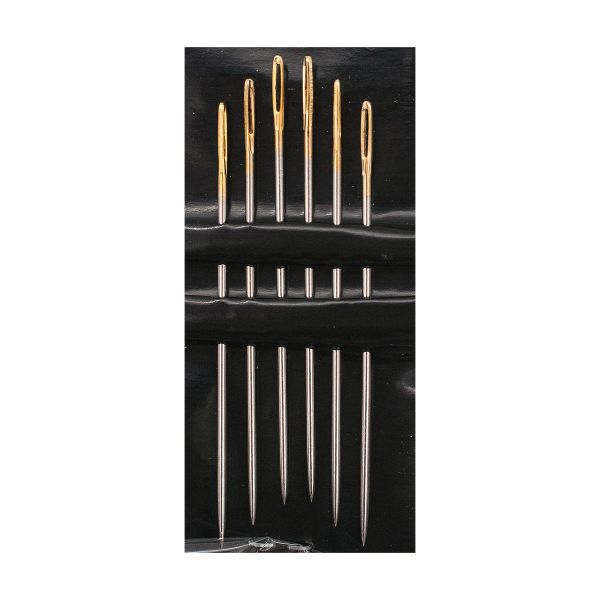 Иглы ручные ремонтные №1/0, 6 шт, Pony