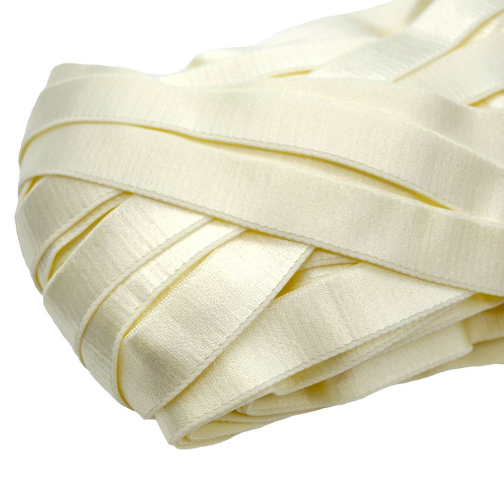 Резинка бельевая (бретелечная) 22.0 мм / 25 метров, STD/43, молочный