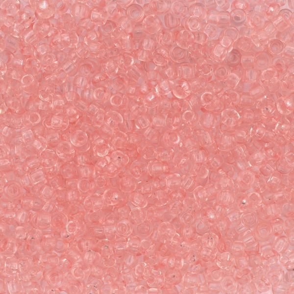 Бисер Astra&Craft 11/0 (2.1 мм), 200 г (10х20 г), цв. 9А нежно-розовый/прозрачный