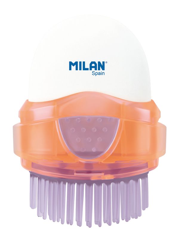 Ластик с кисточкой Capsule 16 шт, ассорти, Milan 4900116LK2