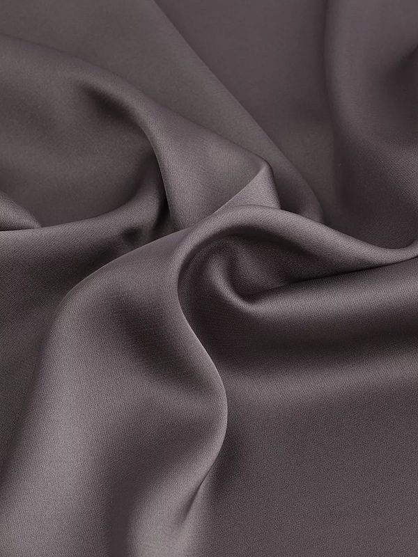 Шелк Армани 90 г/м², 150 см / 2 метра TBYArm-126 цв.126 серый (шиншилла)
