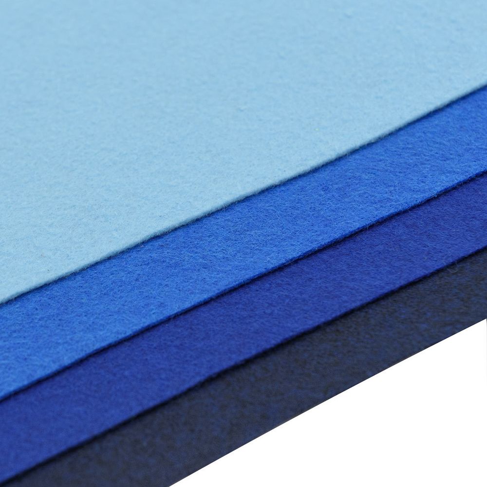 Фетр листовой мягкий 1.0 мм, 20х30см, 4 шт, Astra&Craft, 8