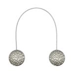 Магнитные клипсы для штор "Сота" с тросом, 30см ⌀35, 27, 10 шт