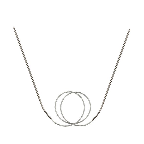 Спицы круговые металл ⌀2,5 мм, 60 см, с металлической леской, Gamma MKF