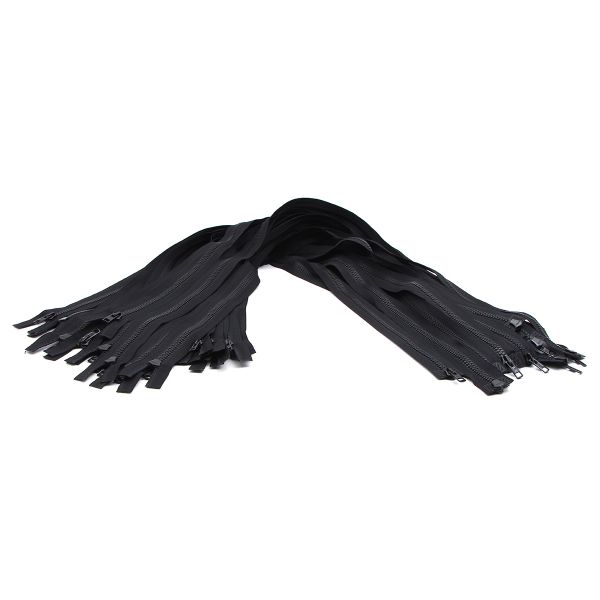 Молния трактор Arta Т6 (6 мм) 2 зам., разъем., 100 см, ОПТ. УП. 25 ШТ., 077 черный