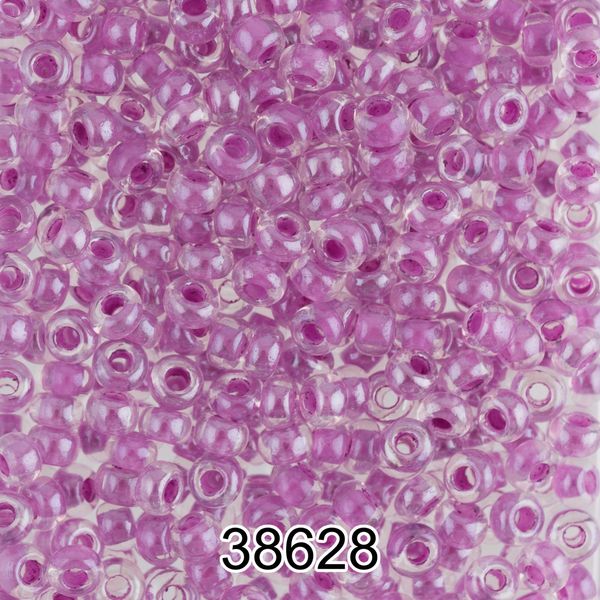 Бисер Preciosa 10/0 (2.3 мм), 500 г, 38628 (Ф255) фиолетовый
