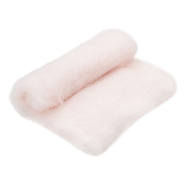 Шерсть для валяния Ангорка 100 г, Камтекс, 293 розовый песок