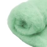Шерсть для валяния Кардочес 100% п/тонк.шерсть, 100г Камтекс, 107 ментол