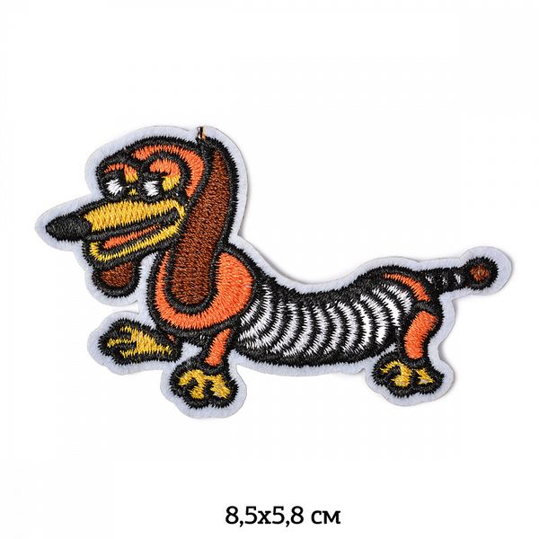Термоаппликация вышитые TBY.2201 Такса 8,5х5,8 см, уп.20 шт