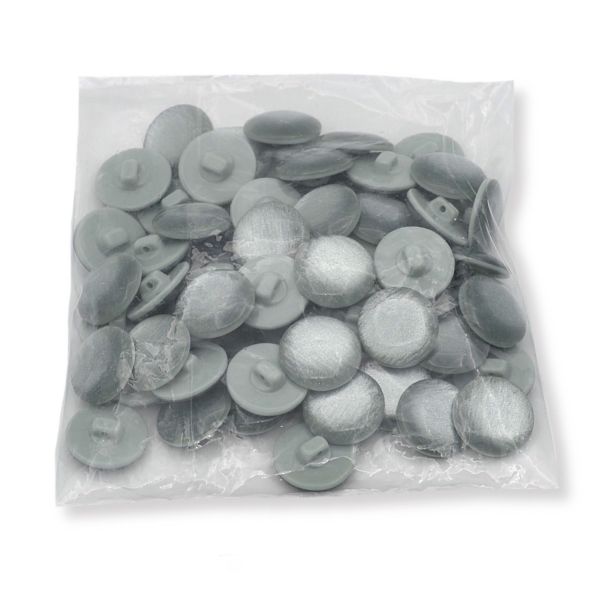 Пуговицы на ножке 32L (20мм), пластик (col.10 св.зеленый), 72 шт, CR P-45