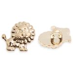 Пуговицы детские Лев (57976) 18мм (G), 72 шт