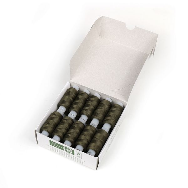 Нитки армированные ПНК им.Кирова 45ЛЛ, бытовые, 200 м / 20 кат., 3610 т.хаки