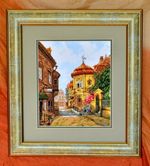 Набор для вышивания нитками Палитра, Дыхание старины, по мотивам картины Георга Янни 21х27 см