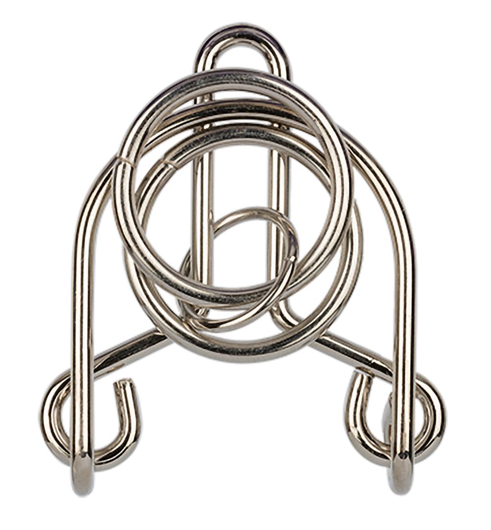 Головоломка металлическая, 1 шт, Капкан 5 элементов, Delfbrick DLM-24