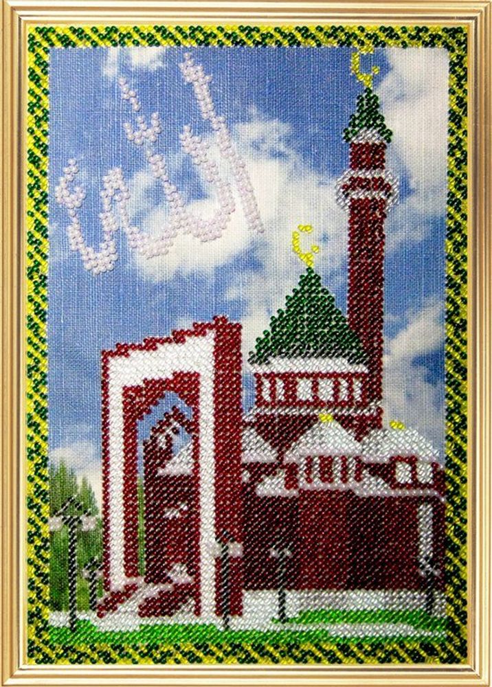 Вышивальная мозаика, Мечети мира. Мемориальная мечеть в Москве 13,5х20 см