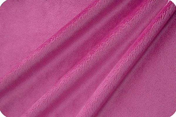 Плюш (ткань) Peppy Cuddle-3 440 г/м², 48х48 см, raspberry
