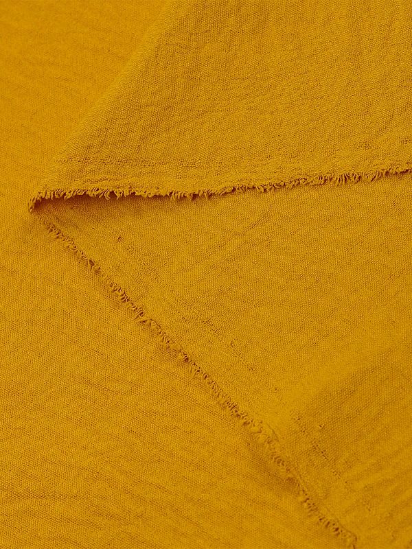 Лен Манго 160 г/м², 150 см / 25 метров, TBY.Mg.04, цв.желтый