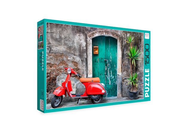 Пазл 1500 элементов, Дворик во Франции, PZL-1500/18, Фрея