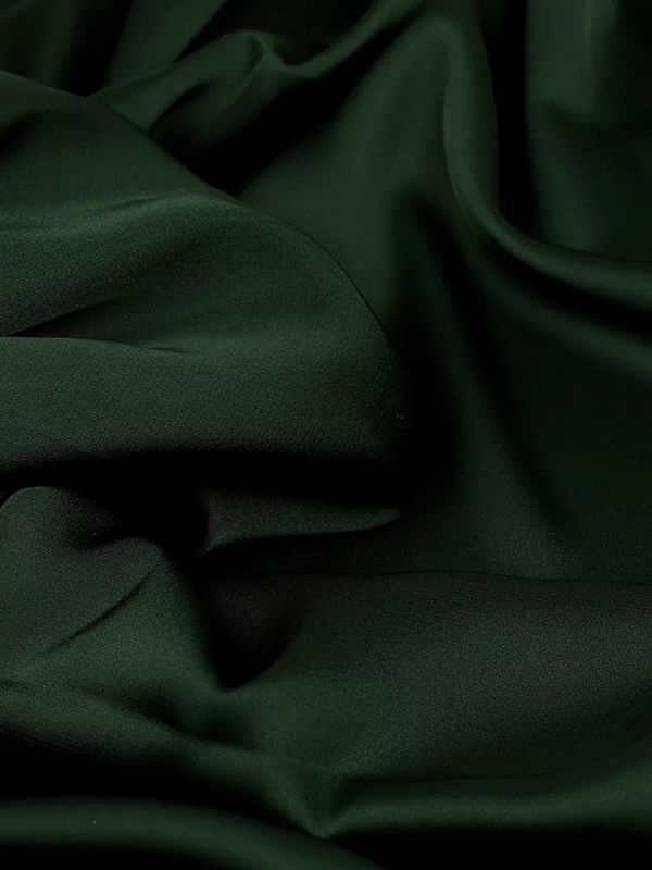 Шелк Армани 90 г/м², 150 см / 2 метра, арт.Arm-133-2 цв.133 т.зеленый
