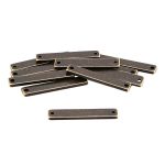 Украшение пришивное 25 мм, металл, бронза, МТ_1711, 12 шт