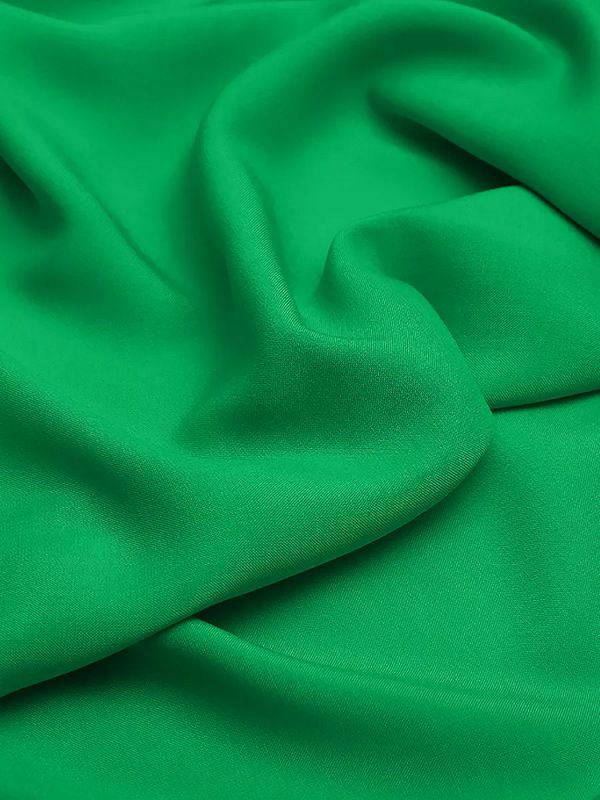 Штапель 110 г/м², 145 см / 2 метра, TBY-Vi-30-10.2, цв.10 яр.зеленый